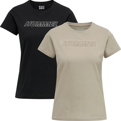 Hummel Тениска Hummel hmlTE CALI 2-PACK COTTON T-SHIRT 214974-2140 Размер M