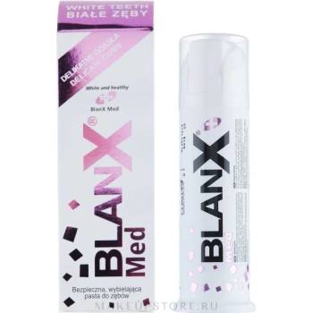 BlanX Med bieliaca zubná pasta pre citlivé ďasná (Delicate Gums Whitening Toothpaste) 75 ml