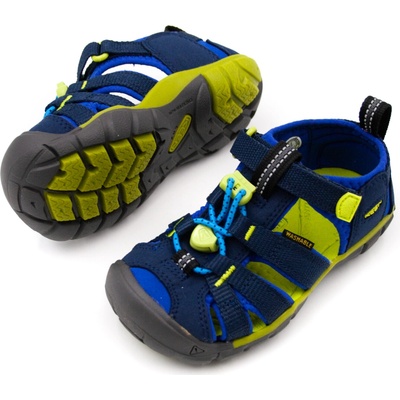 Keen Seacamp II Cnx Children naval academy/chartreuse
