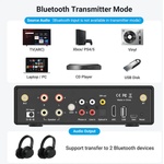 Rakoit Bluetooth стриймър с усилване, Arylic B50, 2x50W, USB /BT, HDMI ARC, aptX HD (B50)