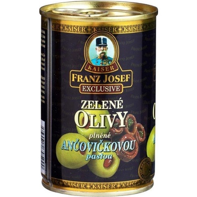 Franz Josef Kaiser Olivy zelené s ančovičkami 314 ml – Sleviste.cz