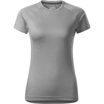 MALFINI Dámske tričko Destiny Tmavošedý melír