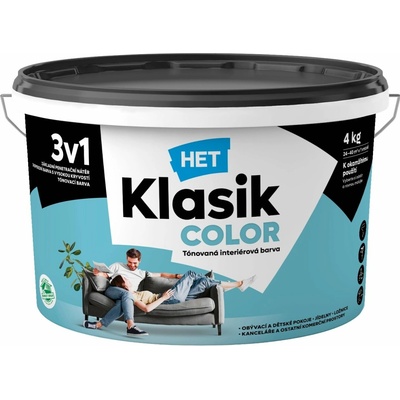 HET Klasik Color Modrý karibik 0477, 4kg