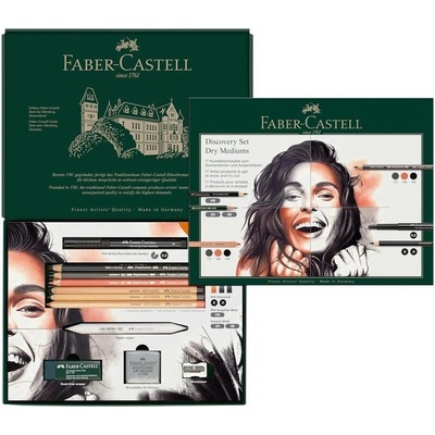 Faber-Castell sada Try-It suché techniky 17ks
