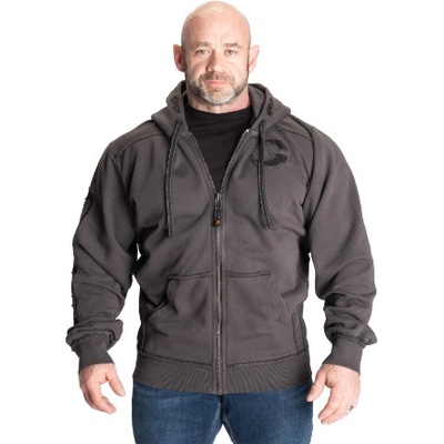 Gasp PRO GYM HOOD ACID IRON mikina s kapucňou kovovo šedá