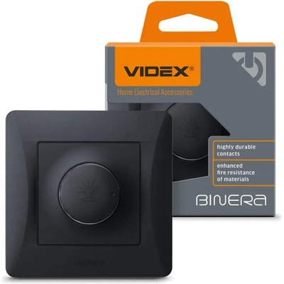 Videx ДИМЕР 600w vf-bndm600-bg binera videx - ГРАФИТ (4820118295107)
