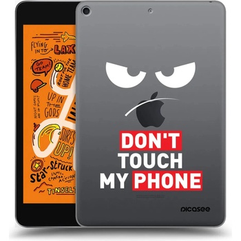 Picasee silikónový prehľadný obal Apple iPad mini 2019 5. generace Angry Eyes Transparent