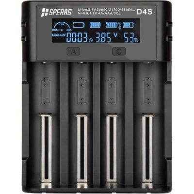 SPERAS зарядно устройство за батерии D4S (D4S)