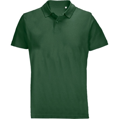 Sol´s Collection polokošile Pulse piqué krýtký rukáv unisex COT25450254001-bottle green