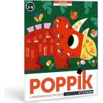 POPPIK Плакат-мозайка със стикери poppik - Динозаври (mat017)