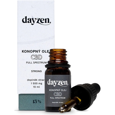 Dayzen full spectrum CBD konopný olej 15% 10 ml strong