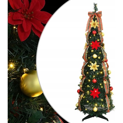 VidaXL Umelý vianočný stromček 121 - 150 cm
