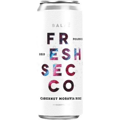 Vinařství Baláž Freshsecco Hibernal moravské zemské poloslaské bílé 2020 13% 0,5 l (holá láhev)