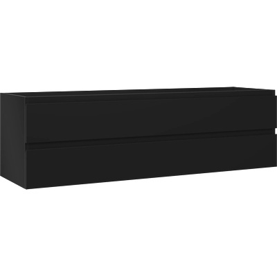 Mexen Orio шкаф за баня под умивалник 160 см, 2 чекмеджета, черен мат (91A10-16047-2-BFF71)