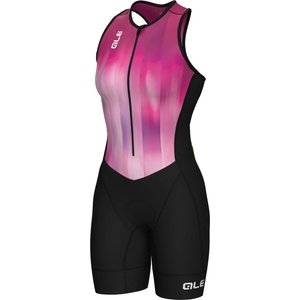 Alé Дамски скин за колоездене Alé Women's Triathlon Crazy Body Cycling skinsuit - Pink Combo (102-5188-0214)