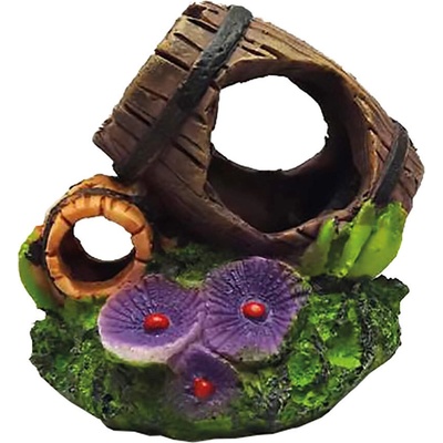 Duvo Plus - Декор за аквариум - малки бъчви, 9х8х8 см