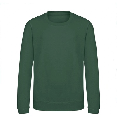 Just Hoods mikina bez kapuce Jimmy Rainforest Green
