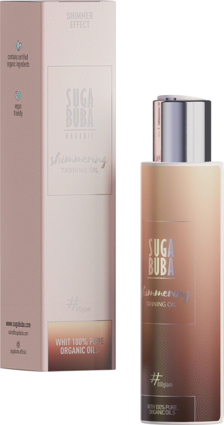 Suga Buba Блестящо олио за интензивен тен Олио за тяло дамски 100ml