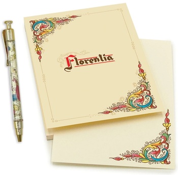 Kartos Тетрадка с химикалка 50 страници формат A6 Florentia - Kartos (FUR01030701KIT)