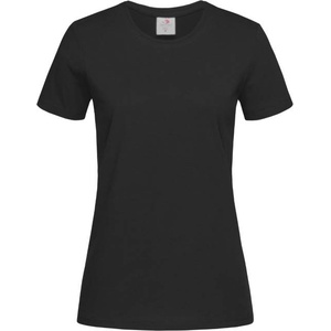 Stedman classic-t / Дамска обикновена тениска - черен опал xl (st2600bloxl)