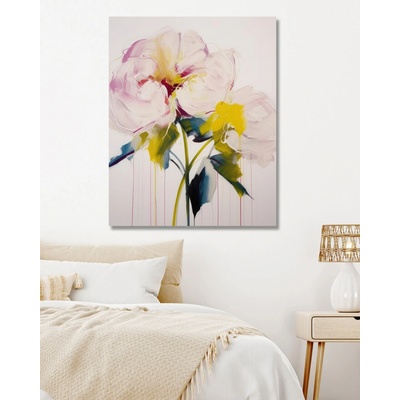 ZUTY Obrazy na stenu - Abstrakt - kvety 1 Rámovanie: bez rámu a bez vypnutia plátna, Rozmer: 40x50 cm