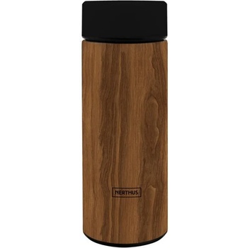 Nerthus 300 мл термос с инфузер декор "ДЪРВО" от Nerthus