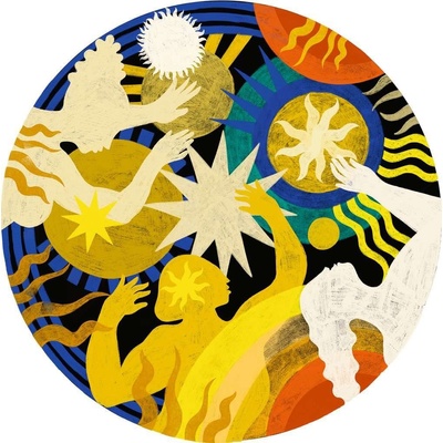 RAVENSBURGER Kulaté Little Sun Zapojení se 500 dielov