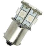  Диодна крушка тип ba15s с 13 smd диода двойна светлина Червен (l13r2)
