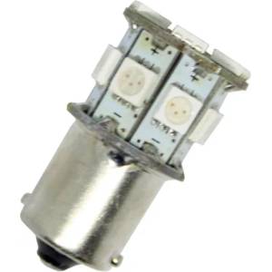 Диодна крушка тип ba15s с 13 smd диода двойна светлина Червен (l13r2)