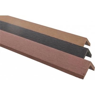 Ukončovací lišta WPC Guttadeck, 40 x 40 x 2900 mm, teak GU4394298