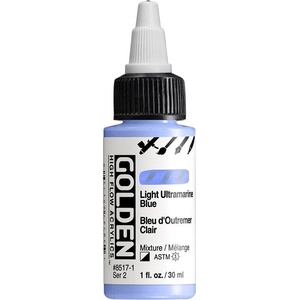 Golden Artist Colors High Flow АКРИЛНА боя Light Ultramarine Blue 30 ml 1 бр (0008517-1)