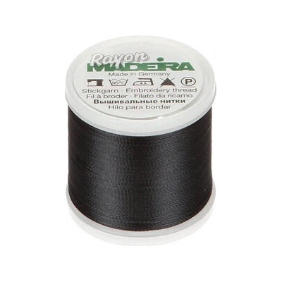 Vyšívací nit Madeira Rayon č. 40 (200m) barva 1241 obsidian