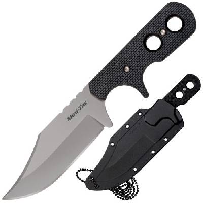 Cold Steel Mini Tac Bowie, pevný nůž s pouzdrem 49HCF