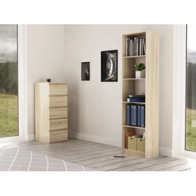 Shoptop Knihovna Olive dub sonoma – Hledejceny.cz