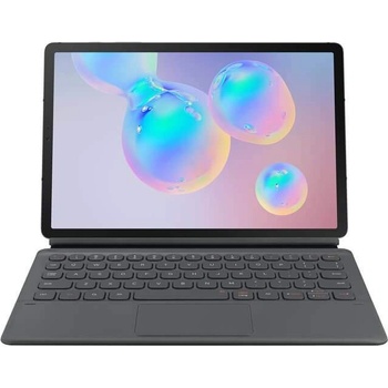 Samsung Book Cover Keyboard EF-DT860 - кейс, клавиатура и поставка за Samsung Galaxy Tab S6 (сив)
