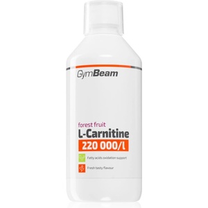 GymBeam L-Carnitine 220 000 mg/l хранителна добавка за спортисти вкус Forest Fruit 500ml