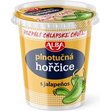Alba Plnotučná hořčice s jalapeños 200 g