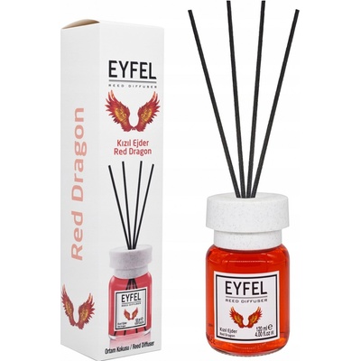 Eyfel Osvěžovač vzduchu tyčinky Červený Anděl 120 ml