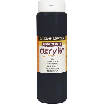Daler-Rowney Graduate АКРИЛНА боя Pearl Black 500 ml 1 бр (123500032)