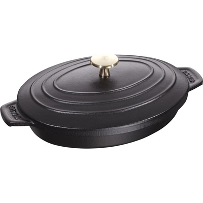STAUB Kastrol oválný 23x17 cm/1l černý 1332325