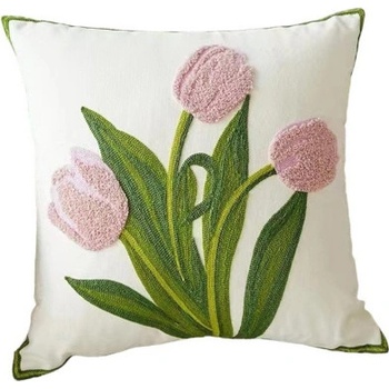 Livefy Flower 4 biela 45 x 45 cm