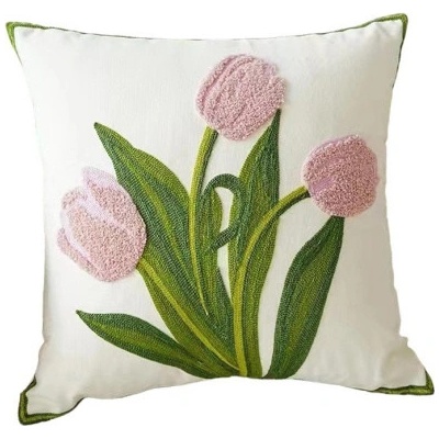 Livefy Flower 4 biela 45 x 45 cm