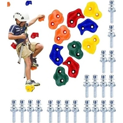 Dexxer Kamene na lezeckú stenu 10 ks