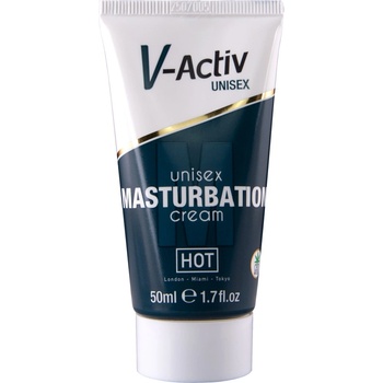 HOT V-Activ Unisex Masturbation Cream CBD Infused 50ml
