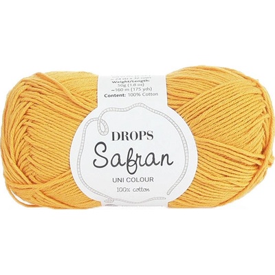Příze DROPS Safran 11- žlutá