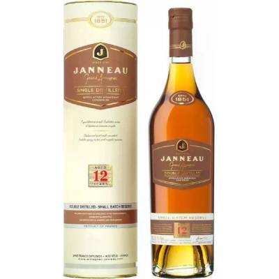 Janneau Armagnac 12YO 40% 0,7 l (kartón)