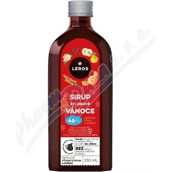 Leros Sirup Bylinkové Vianoce 250 ml