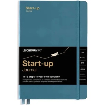 Startup Journal Stone Blue