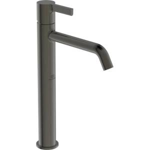 Ideal Standard Висок смесител за умивалник Ideal Standard Atelier Joy в Magnetic Grey с червено-син индикатор (BC854A5)