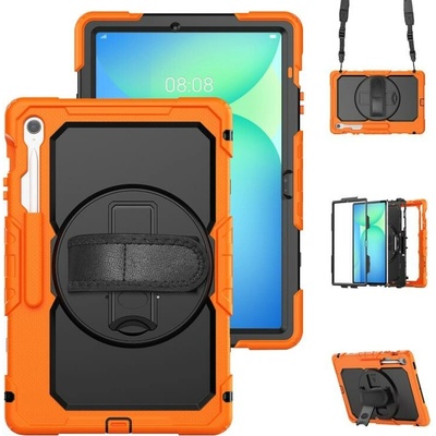 Vsetkonamobil 109855 SOLID 360 Odolný obal pre Samsung Galaxy Tab S10 FE+ oranžový